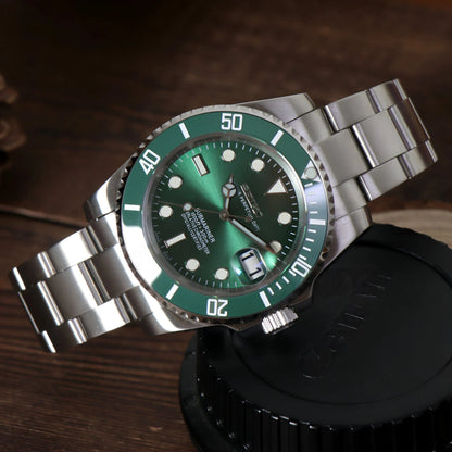 Seiko Green Hulk Submariner MOD