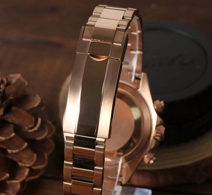 Seiko Rose Gold Rainbow Daytona MOD